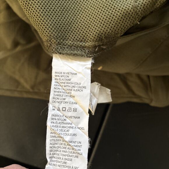 PrAna Womens Size 10 Sage Convertible Pants Shorts Zip Off Roll Up cargo pocket - Picture 8 of 9